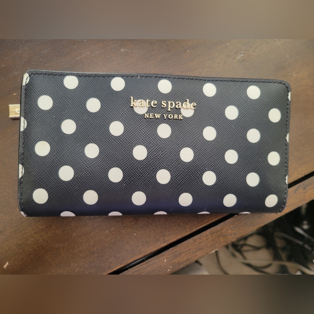 Kate Spade Polka Dot Wallet